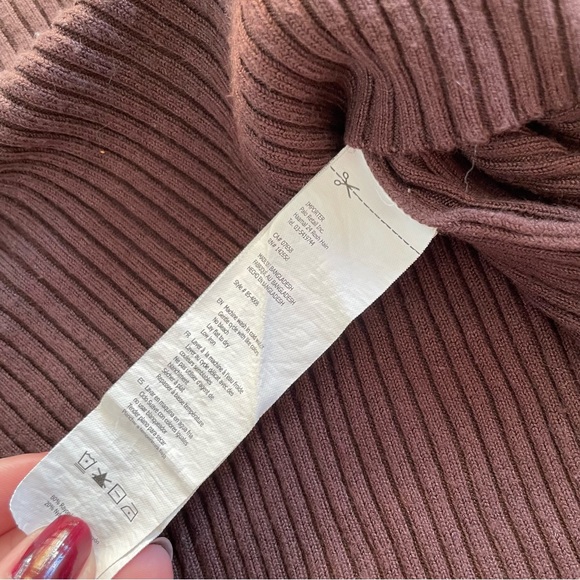 brown long sleeve shirt - Picture 5 of 6